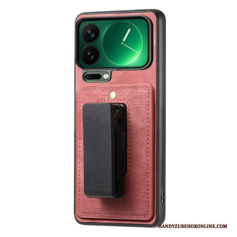 Hülle Für Xiaomi 17 Pro Max Gürtelclip Und Integrierter Ständer