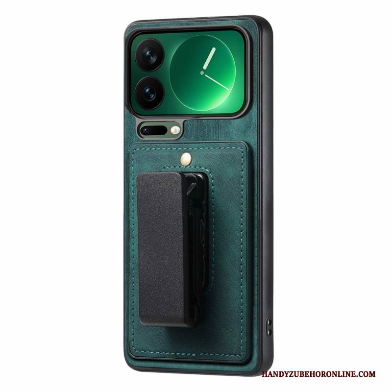 Hülle Für Xiaomi 17 Pro Max Gürtelclip Und Integrierter Ständer