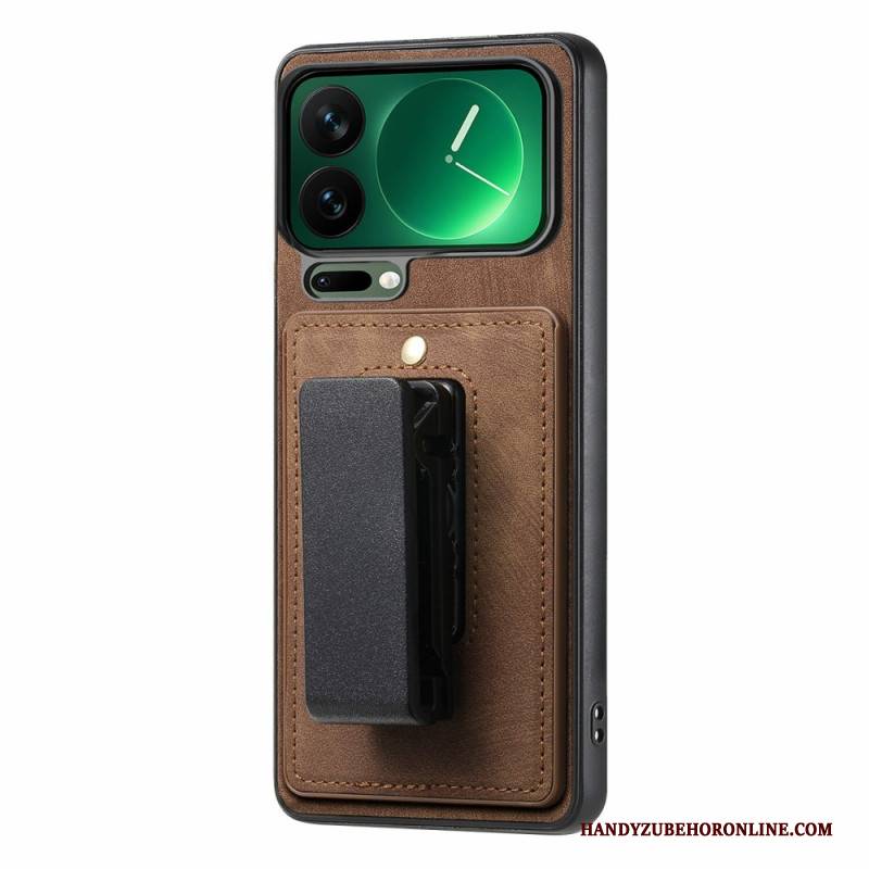 Hülle Für Xiaomi 17 Pro Max Gürtelclip Und Integrierter Ständer