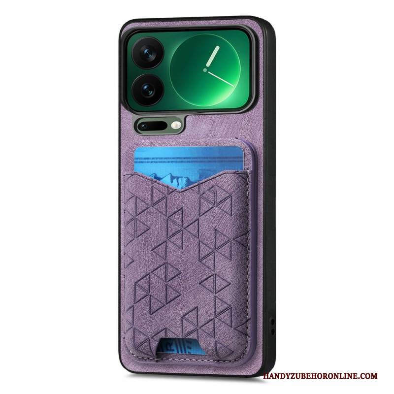 Hülle Für Xiaomi 17 Pro Max Kartenhalter Und Verstellbarer Ständer