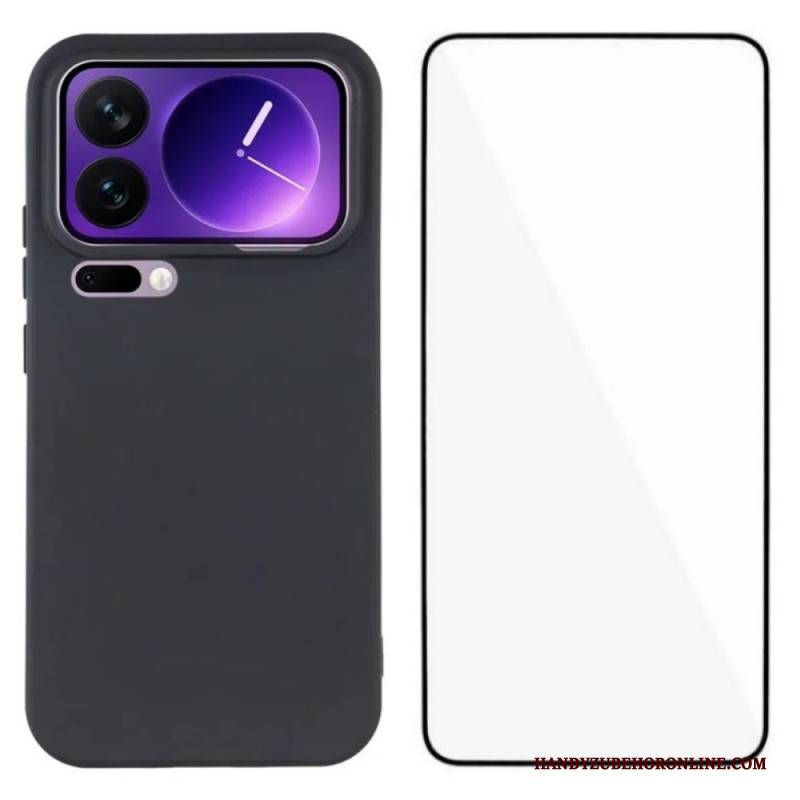 Hülle Für Xiaomi 17 Pro Max Silikon Mit Displayschutzfolie