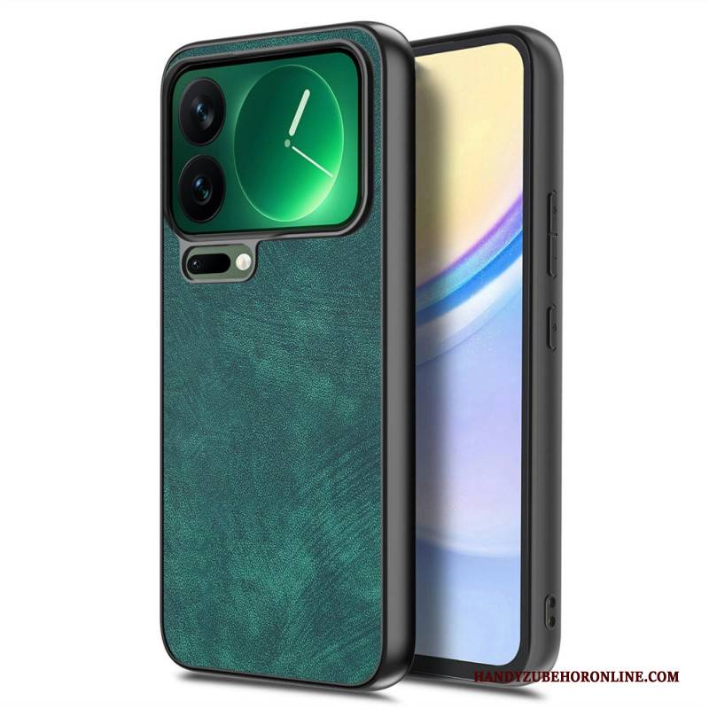 Hülle Für Xiaomi 17 Pro Max Stoßfeste Schlanke Lederoptik