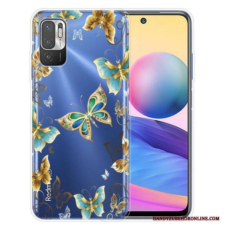 Hülle Für Xiaomi Redmi Note 10 5G Entwerfen Sie Schmetterlinge