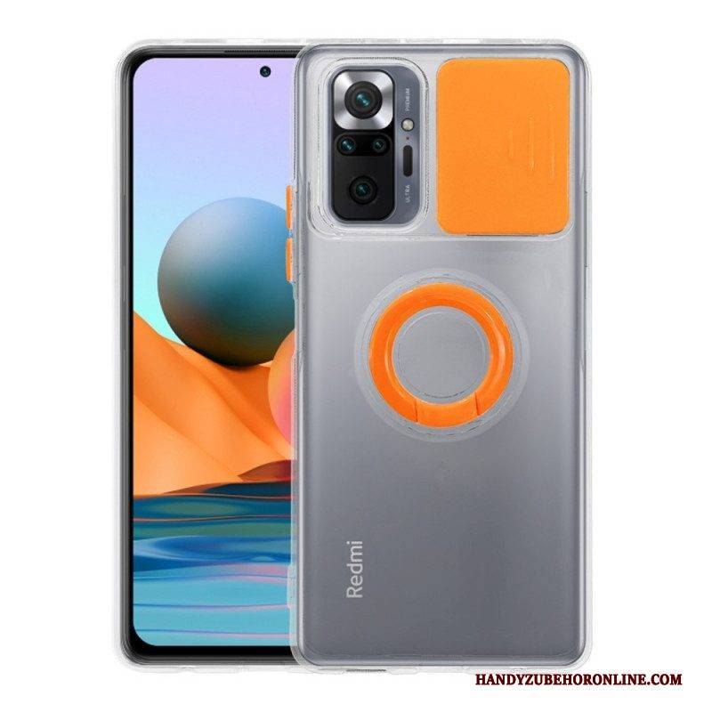 Hülle Für Xiaomi Redmi Note 10 Pro Kameraabdeckung Mit Ständer