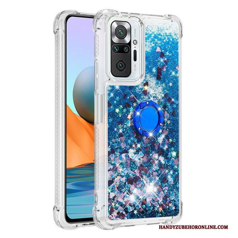 Hülle Für Xiaomi Redmi Note 10 Pro Pailletten Mit Ringunterstützung
