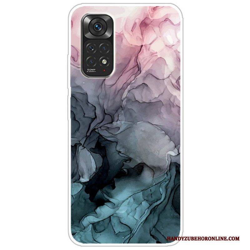 Hülle Für Xiaomi Redmi Note 11 / 11S Farbiger Marmor