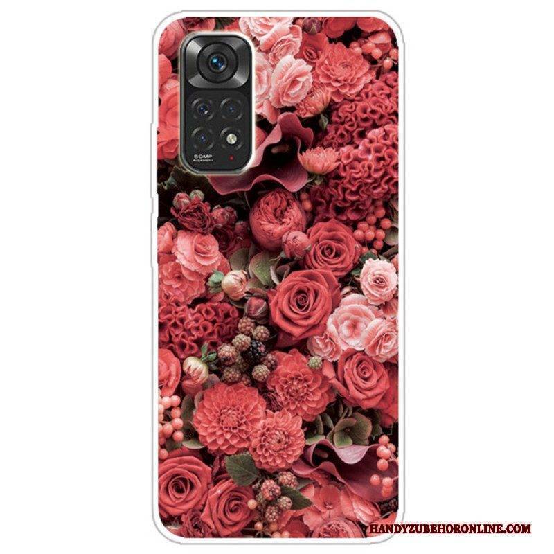 Hülle Für Xiaomi Redmi Note 11 Pro / 11 Pro 5G Intensive Blumen