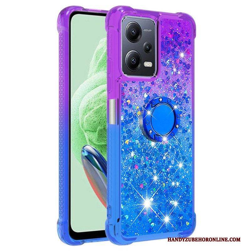 Hülle Für Xiaomi Redmi Note 12 5G Glitzer-ringhalterung