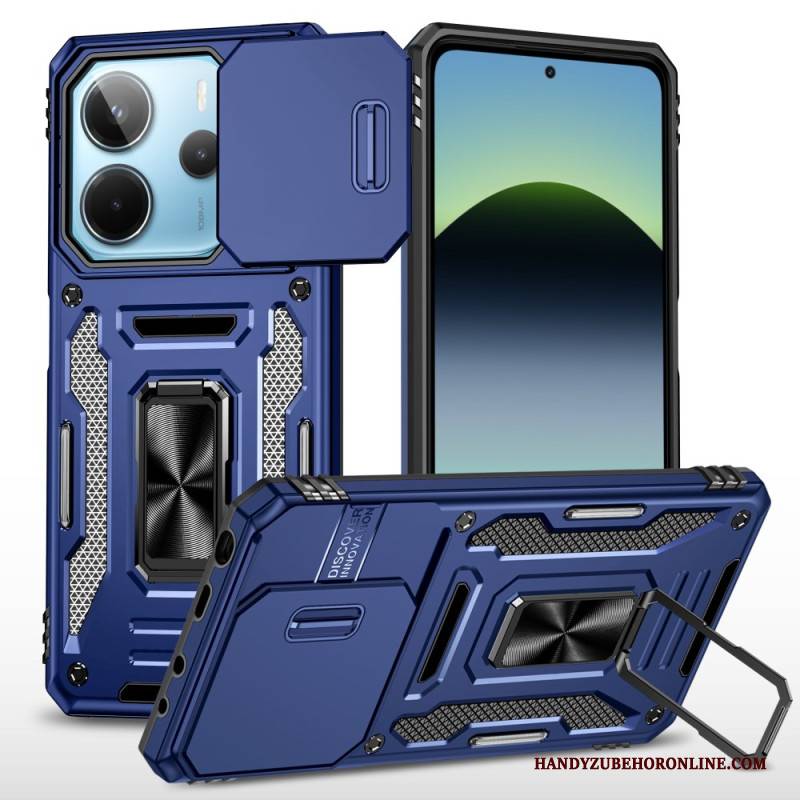 Hülle Für Xiaomi Redmi Note 14 5g Extrem Robust Mit Ständer Und Objektivschutz
