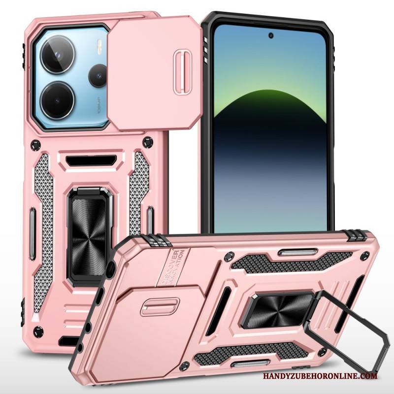 Hülle Für Xiaomi Redmi Note 14 5g Extrem Robust Mit Ständer Und Objektivschutz