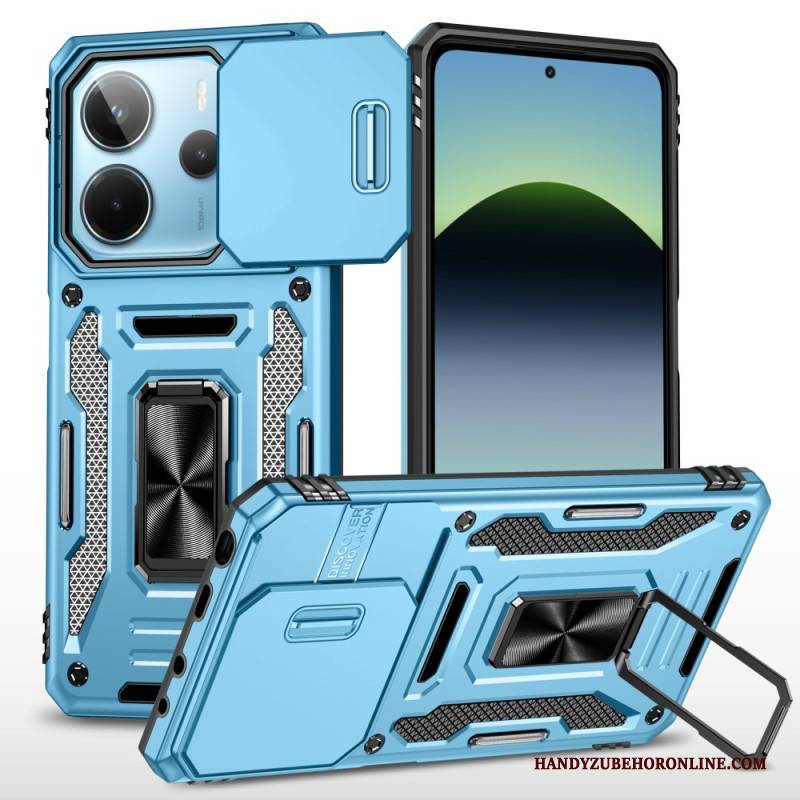 Hülle Für Xiaomi Redmi Note 14 5g Extrem Robust Mit Ständer Und Objektivschutz