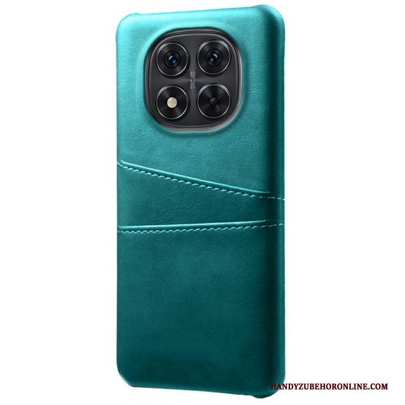 Hülle Für Xiaomi Redmi Note 14 Pro 5g Doppelter Kartenhalter In Lederoptik