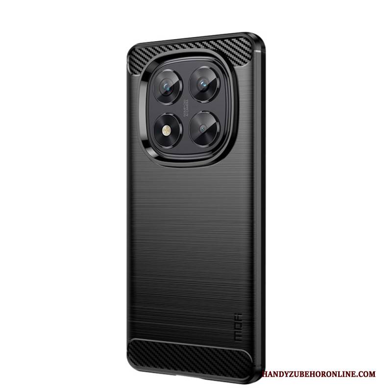 Hülle Für Xiaomi Redmi Note 14 Pro 5g Gebürstete Kohlefaser