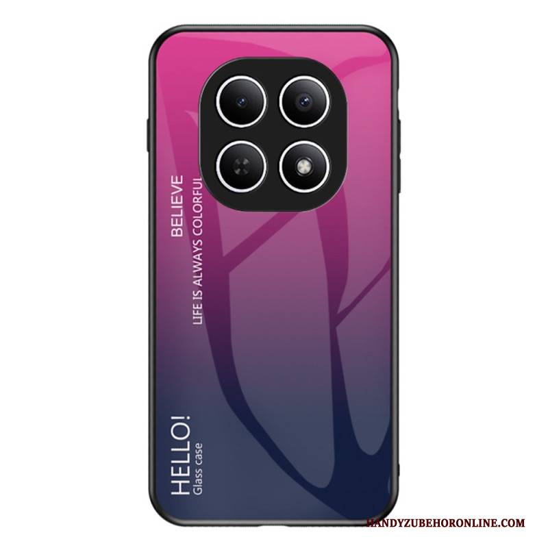 Hülle Für Xiaomi Redmi Note 15 5g Gehärtetes Glas Mit Hello-motiv