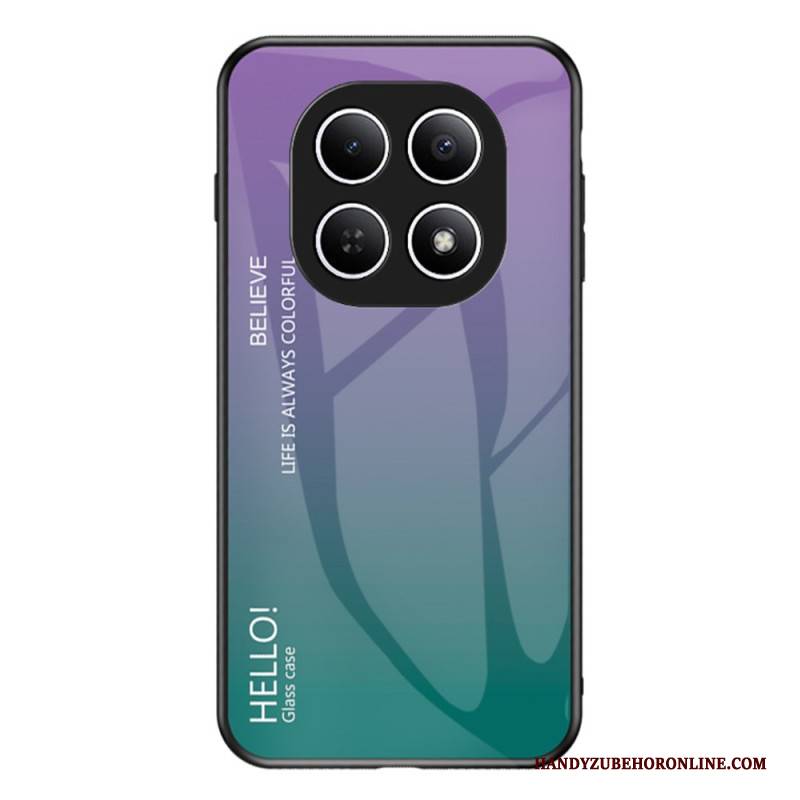 Hülle Für Xiaomi Redmi Note 15 5g Gehärtetes Glas Mit Hello-motiv