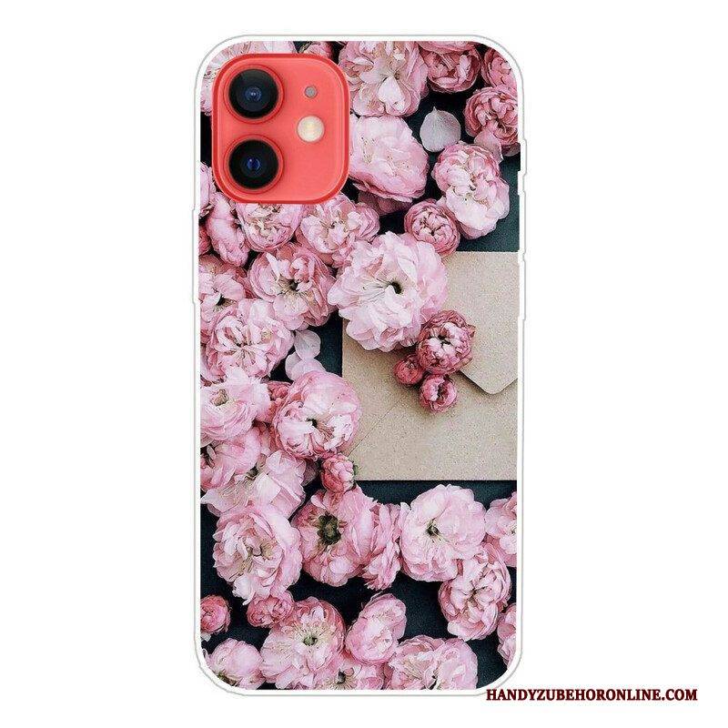 Hülle Für iPhone 13 Mini Intensive Blumen