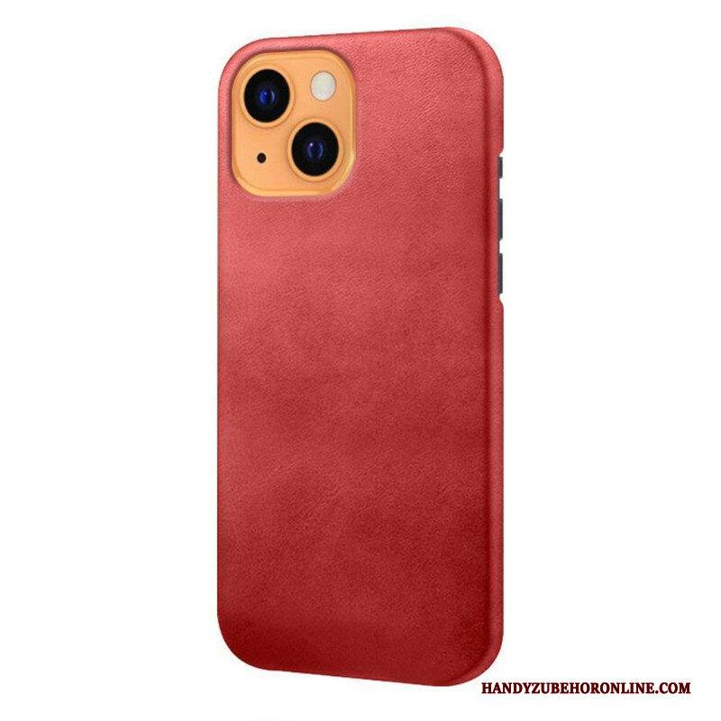 Hülle Für iPhone 13 Mini Ksq-ledereffekt