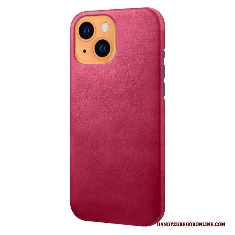 Hülle Für iPhone 13 Mini Ksq-ledereffekt