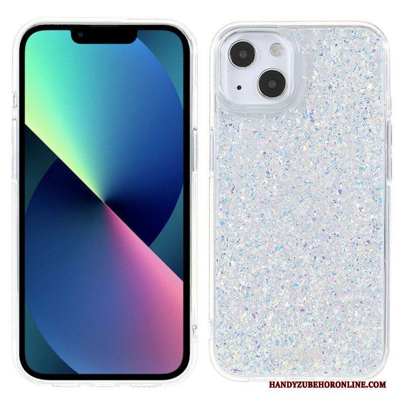 Hülle Für iPhone 14 Plus Elegante Pailletten