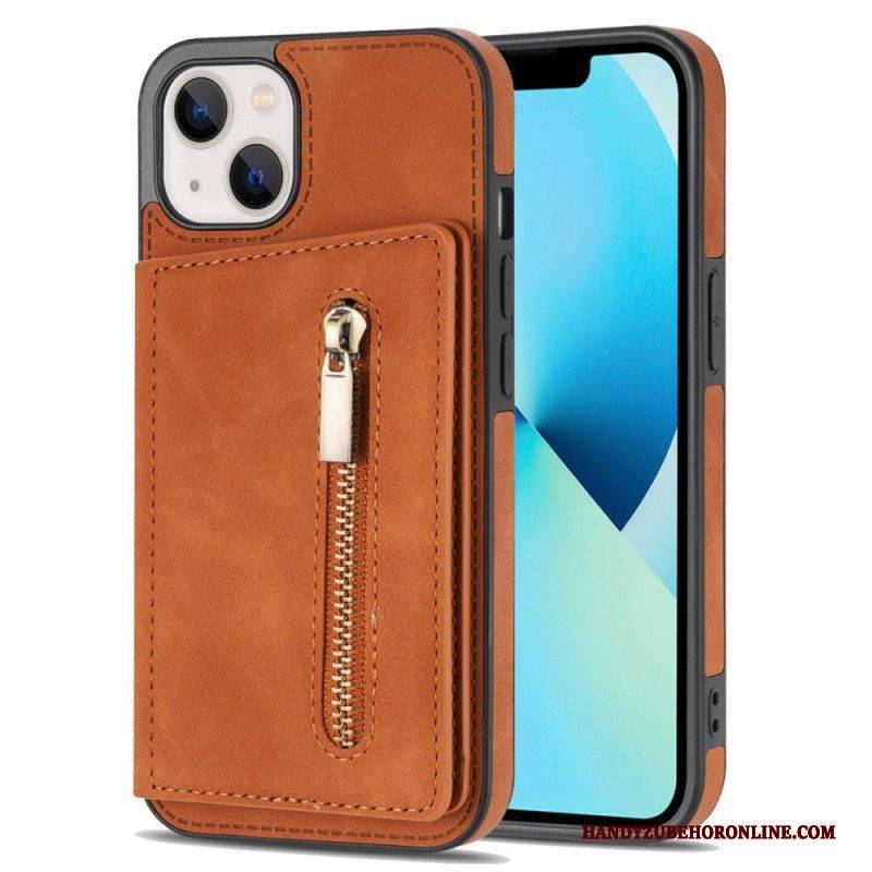 Hülle Für iPhone 14 Plus Kartenhalter / Halter / Münze
