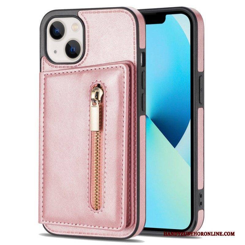 Hülle Für iPhone 14 Plus Kartenhalter / Halter / Münze