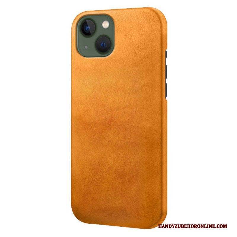 Hülle Für iPhone 14 Plus Ledereffekt