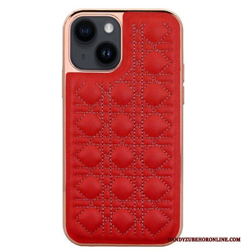 Hülle Für iPhone 14 Plus Vietao Couture-ledereffekt