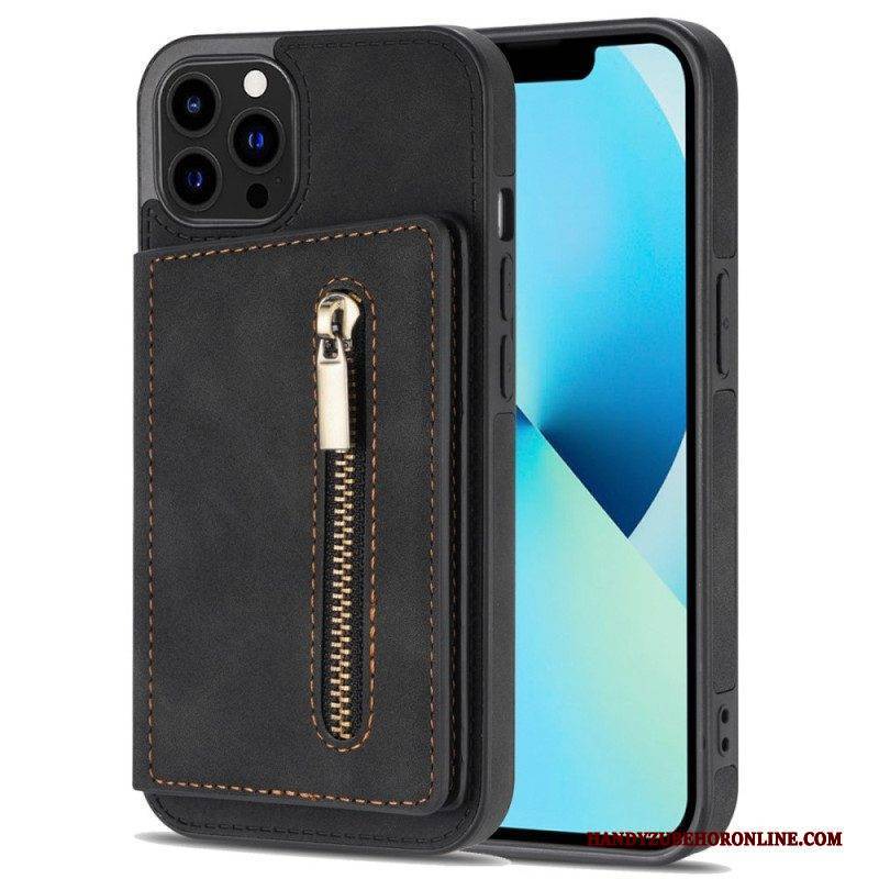 Hülle Für iPhone 14 Pro Geldbörse Hands-free Support Wallet