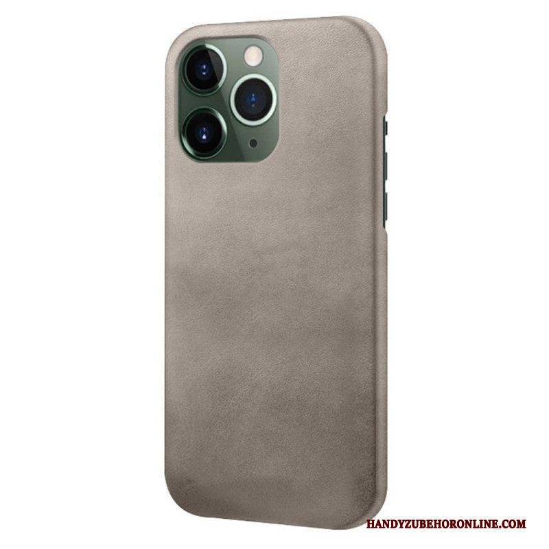 Hülle Für iPhone 14 Pro Ledereffekt