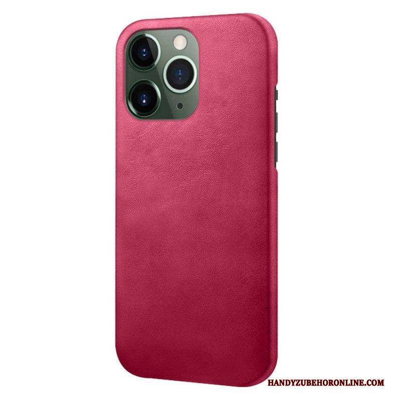Hülle Für iPhone 14 Pro Max Ledereffekt