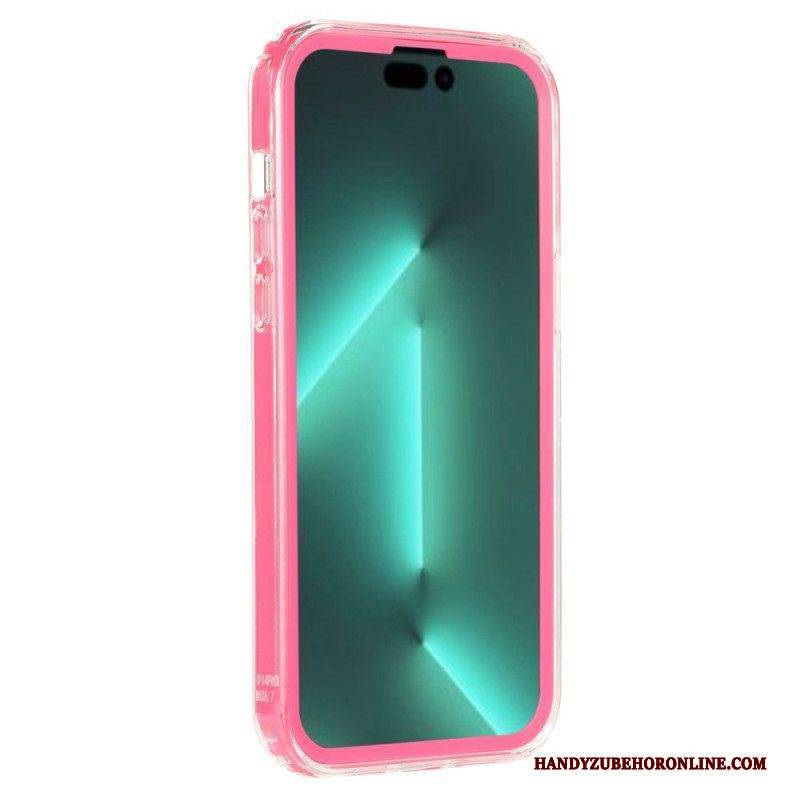 Hülle Für iPhone 14 Pro Transparenter Kartenhalter