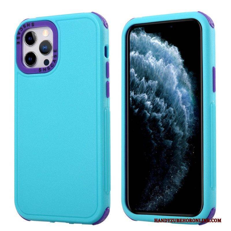 Hülle Für iPhone 14 Pro Zweifarbig Verstärkte Ecken