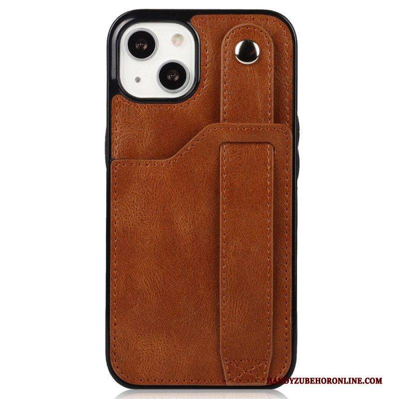 Hülle Für iPhone 14 Rfid-kartenhalter Mit Riemen