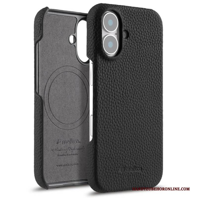 Hülle Für iPhone 17 Kompatibel Mit Magsafe Leder Und Mikrofaser