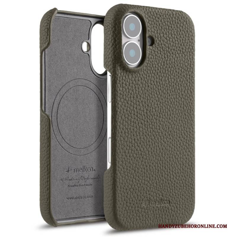 Hülle Für iPhone 17 Kompatibel Mit Magsafe Leder Und Mikrofaser