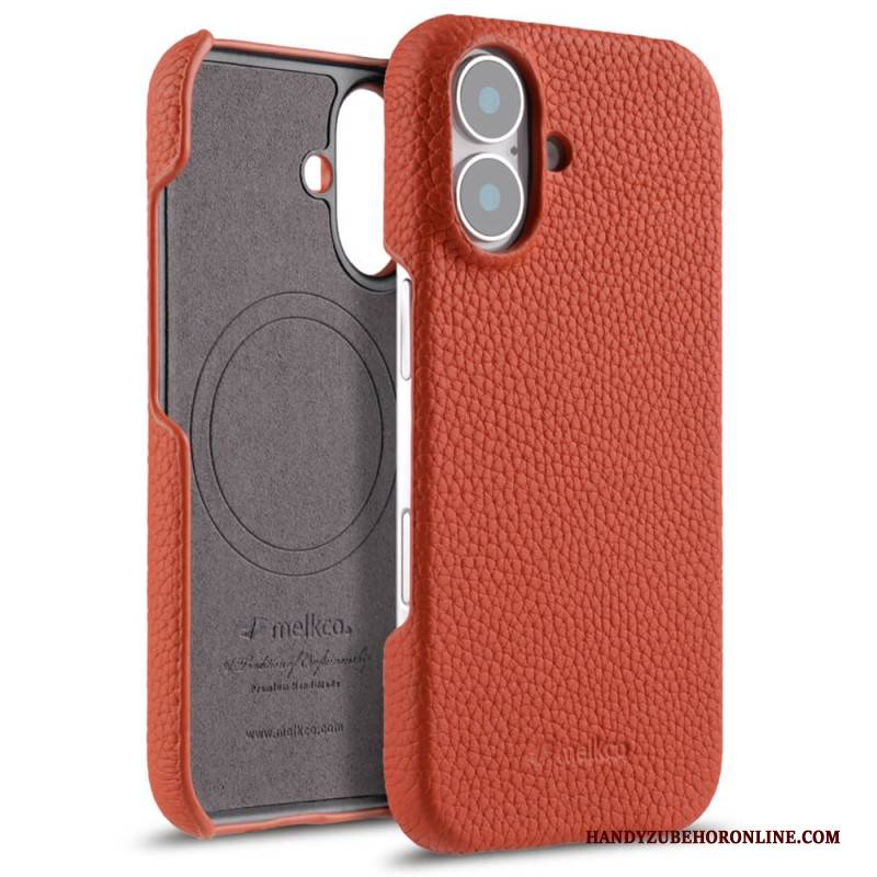 Hülle Für iPhone 17 Kompatibel Mit Magsafe Leder Und Mikrofaser