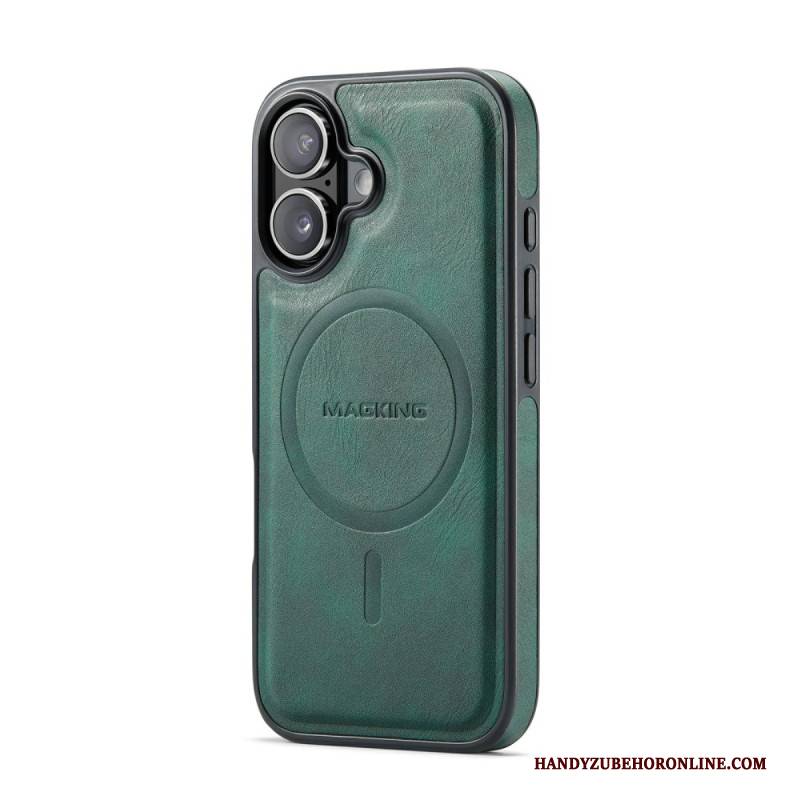 Hülle Für iPhone 17 Magsafe Kompatibel Mit Premium-lederoptik