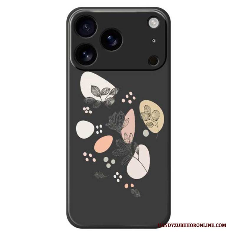 Hülle Für iPhone 17 Pro Flüssigsilikon-blätter