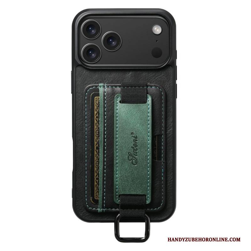 Hülle Für iPhone 17 Pro Kartenetui Im Retro-design