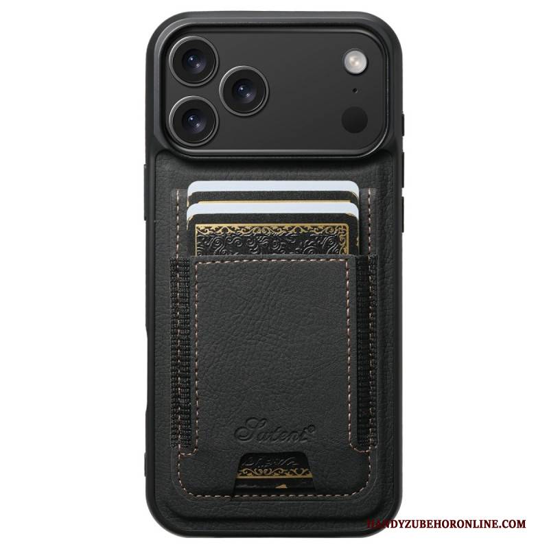 Hülle Für iPhone 17 Pro Magsafe 2-in-1 Abnehmbarer Kartenhalter