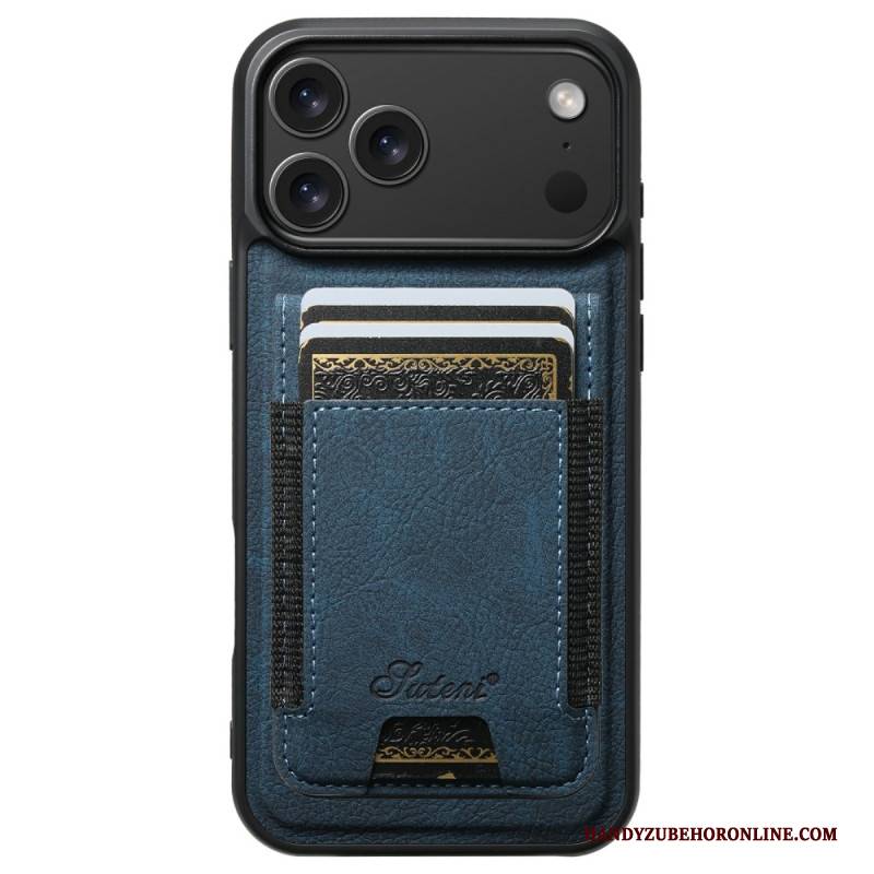 Hülle Für iPhone 17 Pro Magsafe 2-in-1 Abnehmbarer Kartenhalter