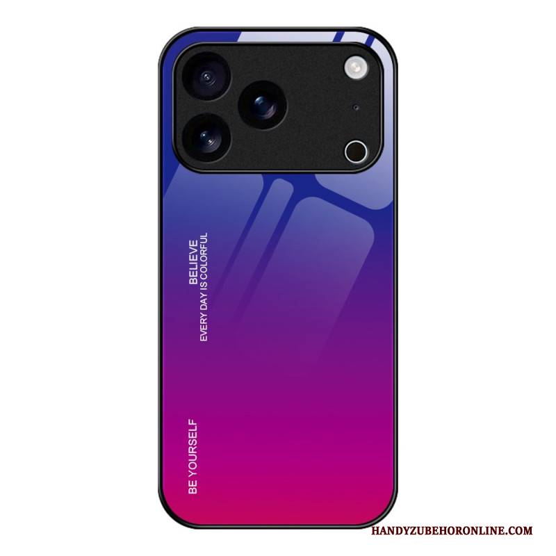 Hülle Für iPhone 17 Pro Max Be Yourself Gehärtetes Glas