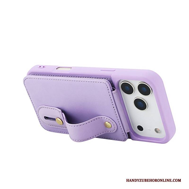 Hülle Für iPhone 17 Pro Max Kartenhalter Und Schultergurt