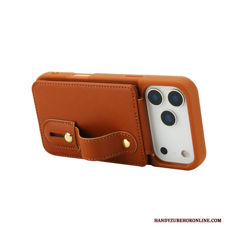 Hülle Für iPhone 17 Pro Max Kartenhalter Und Schultergurt