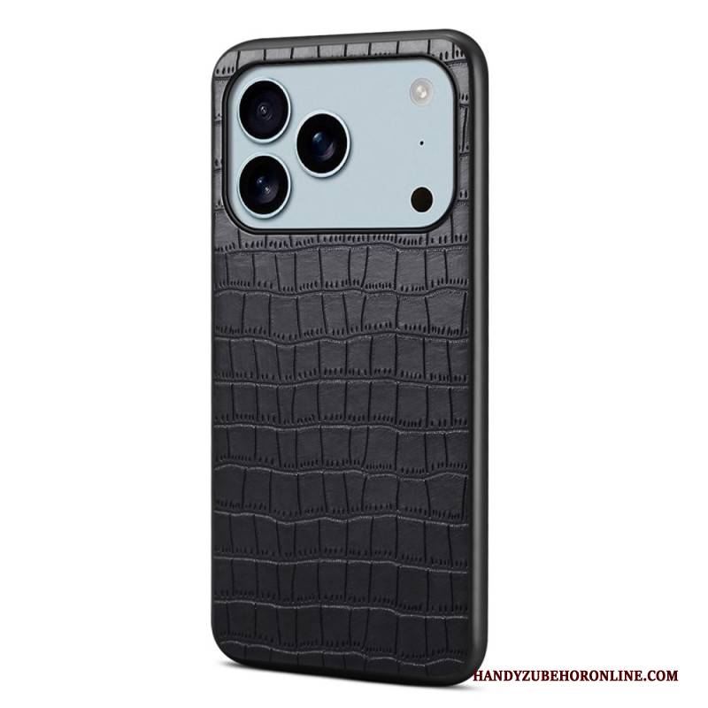 Hülle Für iPhone 17 Pro Max Krokodiloptik