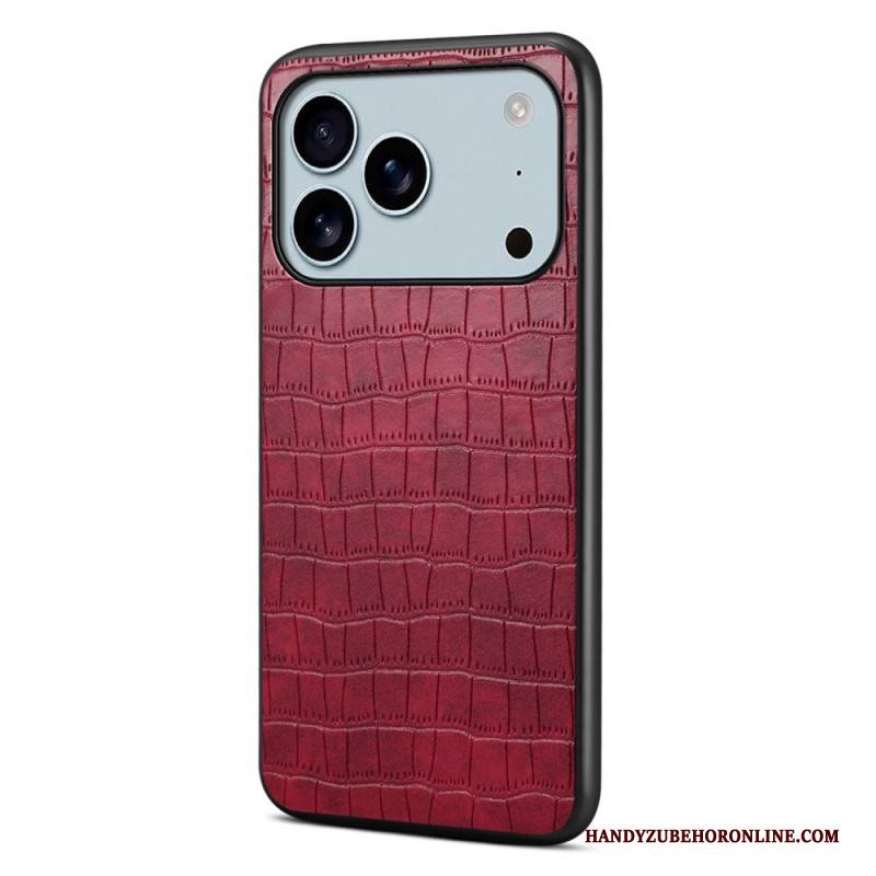 Hülle Für iPhone 17 Pro Max Krokodiloptik