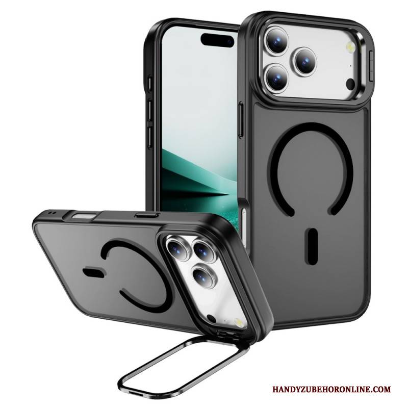 Hülle Für iPhone 17 Pro Max Magnethalterung Mit Mattierter Linse