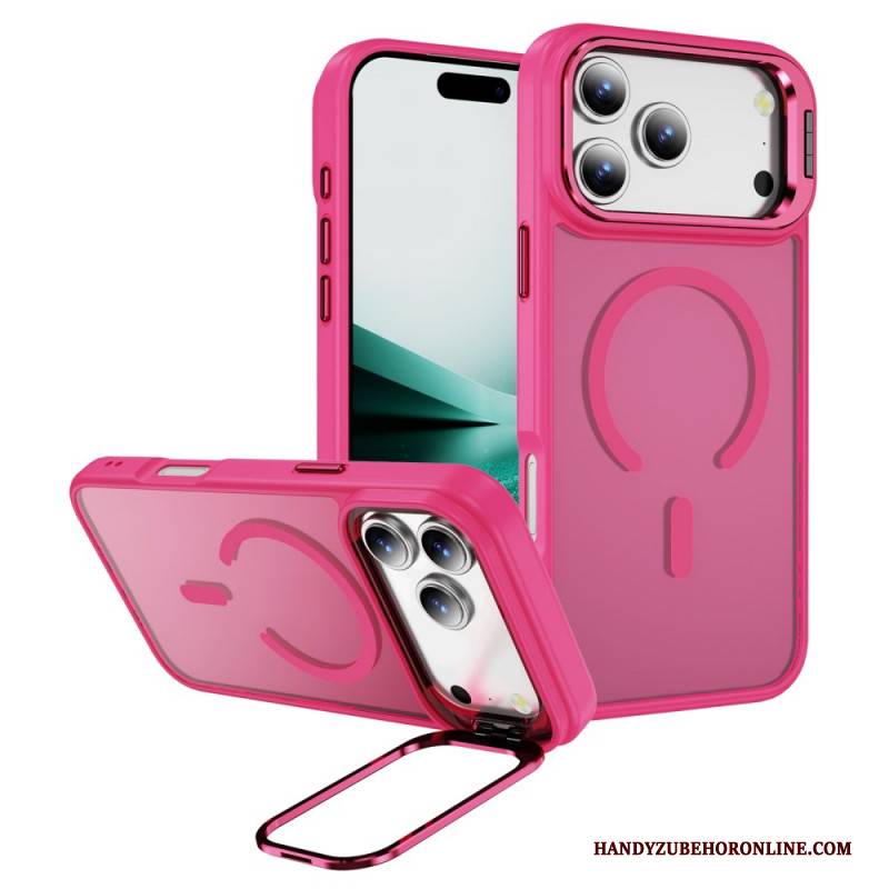 Hülle Für iPhone 17 Pro Max Magnethalterung Mit Mattierter Linse
