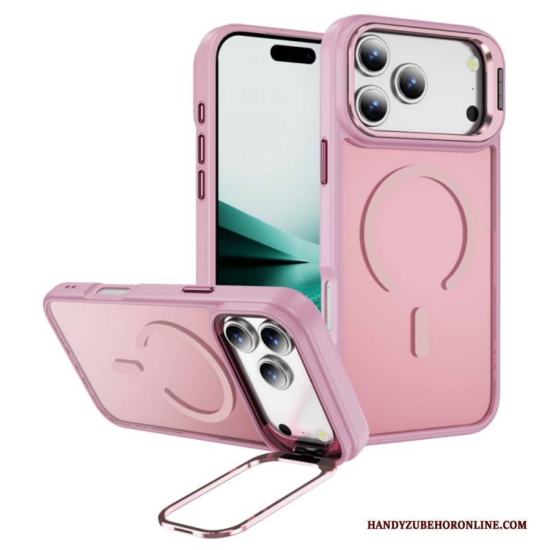Hülle Für iPhone 17 Pro Max Magnethalterung Mit Mattierter Linse