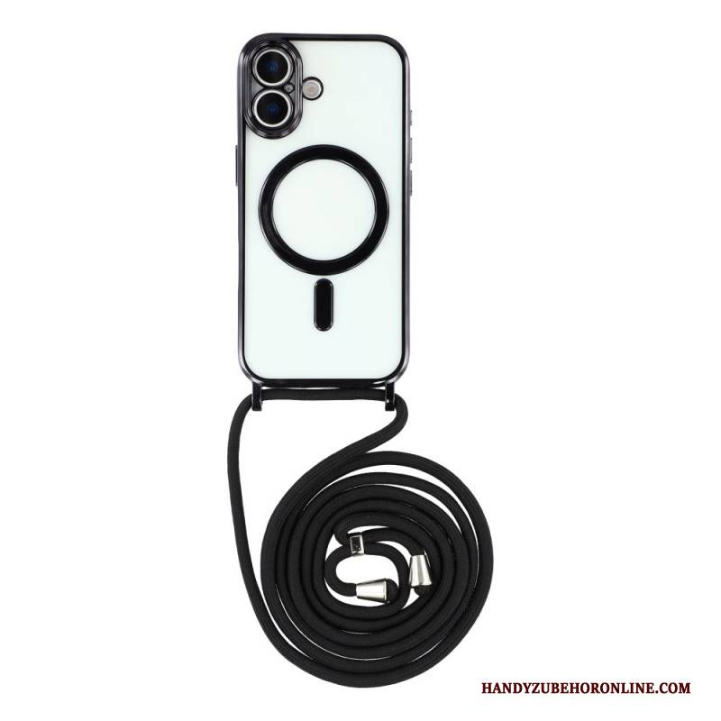 Hülle Für iPhone 17 Transparente Schutzhülle Mit Kabel Kompatibel Mit Magsafe